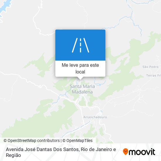 Avenida José Dantas Dos Santos mapa