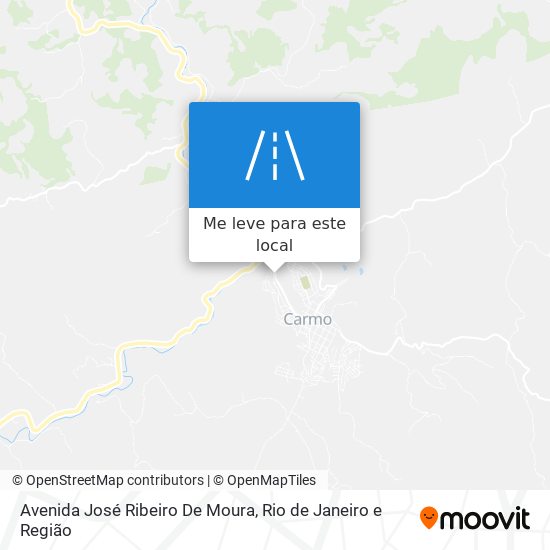 Avenida José Ribeiro De Moura mapa