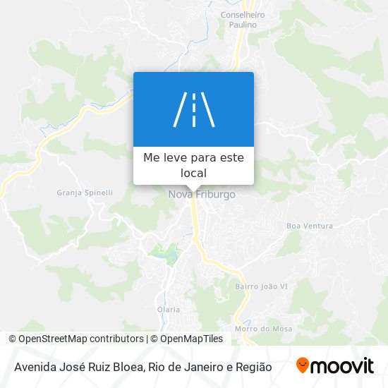 Avenida José Ruiz Bloea mapa