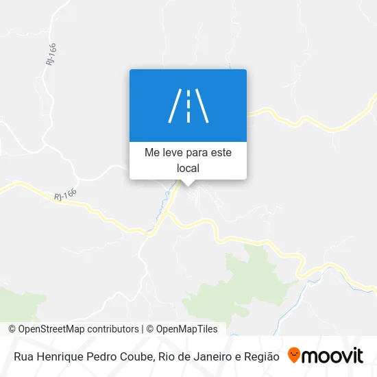 Rua Henrique Pedro Coube mapa