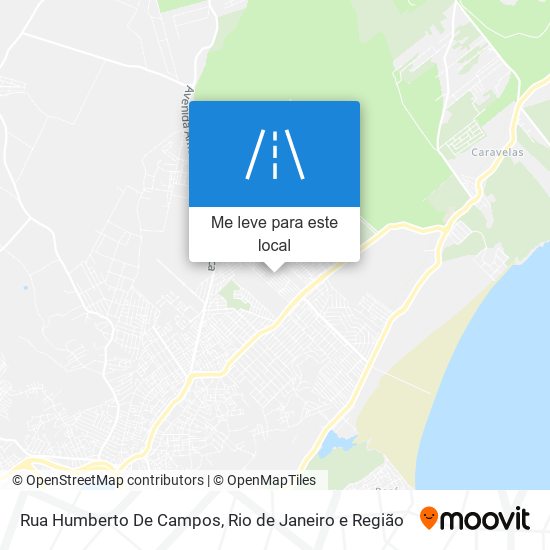 Rua Humberto De Campos mapa