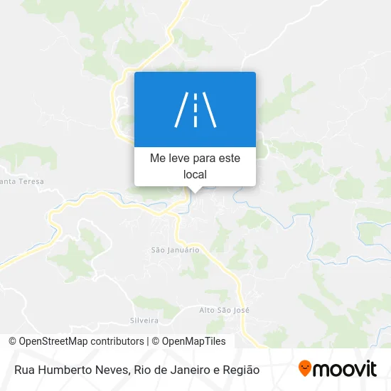 Rua Humberto Neves mapa