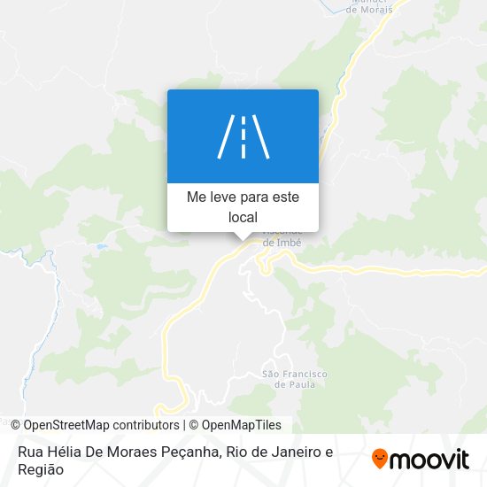 Rua Hélia De Moraes Peçanha mapa