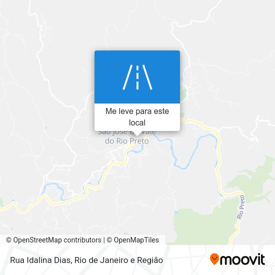 Rua Idalina Dias mapa