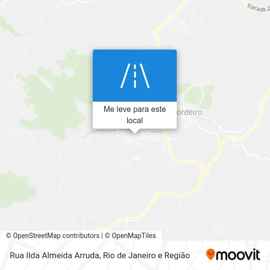 Rua Ilda Almeida Arruda mapa