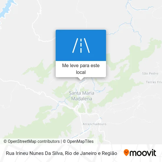 Rua Irineu Nunes Da Silva mapa