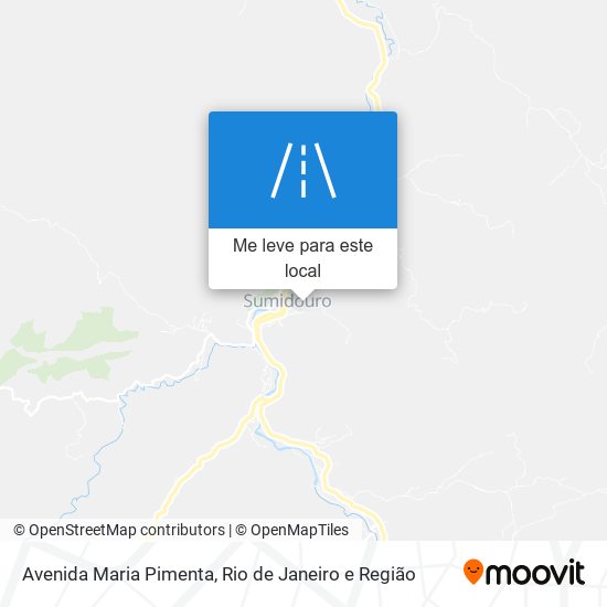 Avenida Maria Pimenta mapa
