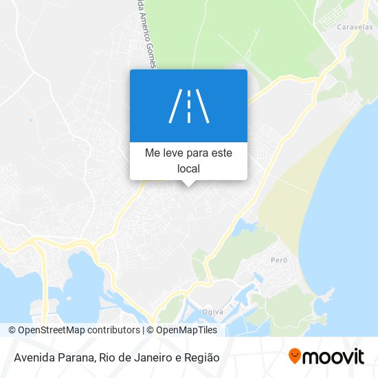 Avenida Parana mapa