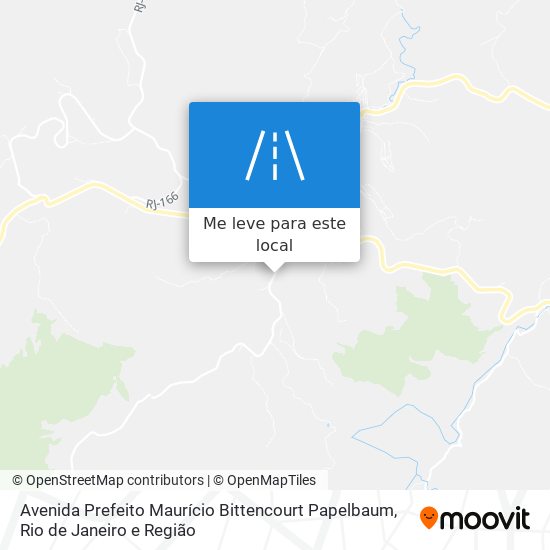 Avenida Prefeito Maurício Bittencourt Papelbaum mapa