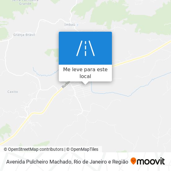 Avenida Pulcheiro Machado mapa