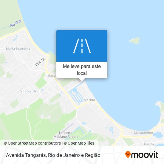 Avenida Tangarás mapa