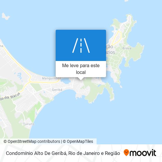 Condomínio Alto De Geribá mapa