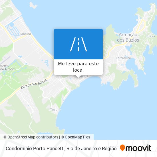 Condomínio Porto Pancetti mapa