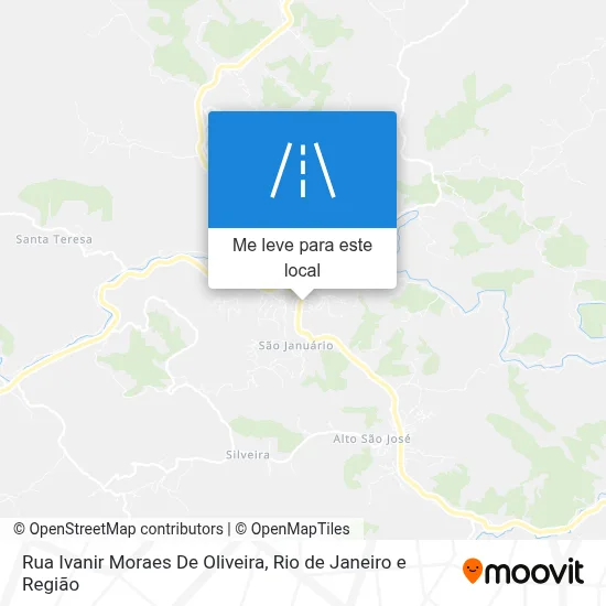 Rua Ivanir Moraes De Oliveira mapa