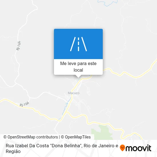 Rua Izabel Da Costa "Dona Belinha" mapa