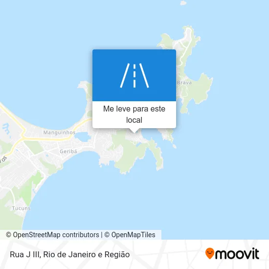 Rua J III mapa