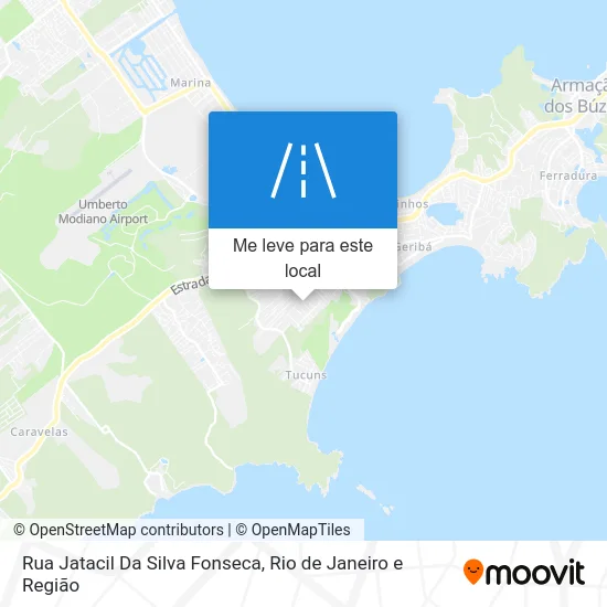 Rua Jatacil Da Silva Fonseca mapa