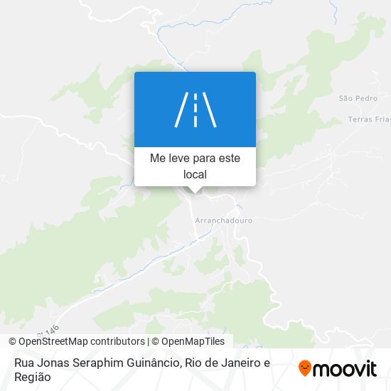 Rua Jonas Seraphim Guinâncio mapa