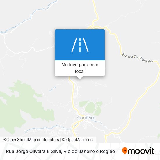 Rua Jorge Oliveira E Silva mapa