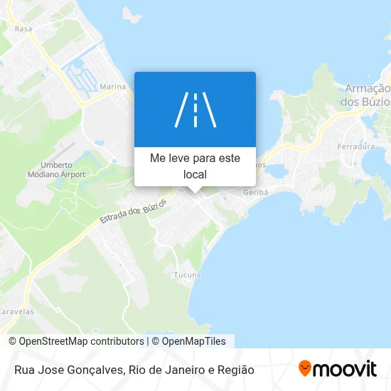 Rua Jose Gonçalves mapa