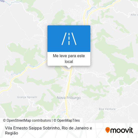 Vila Ernesto Saippa Sobrinho mapa