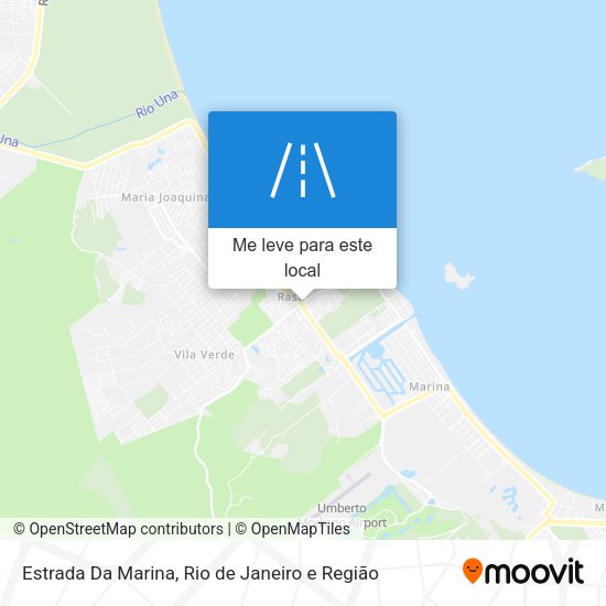 Estrada Da Marina mapa