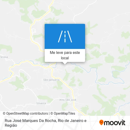 Rua José Marques Da Rocha mapa