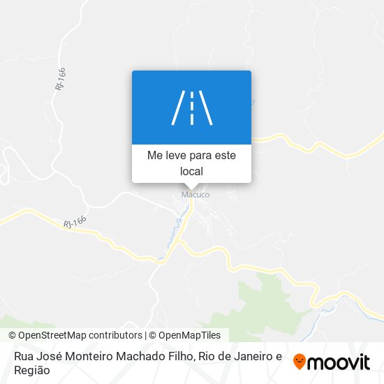 Rua José Monteiro Machado Filho mapa