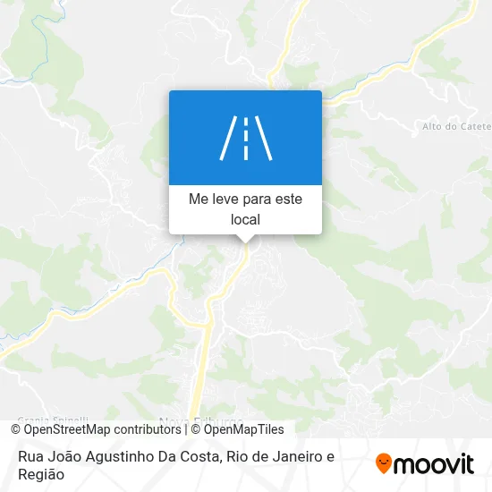 Rua João Agustinho Da Costa mapa