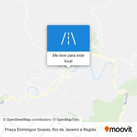 Praça Domingos Soares mapa