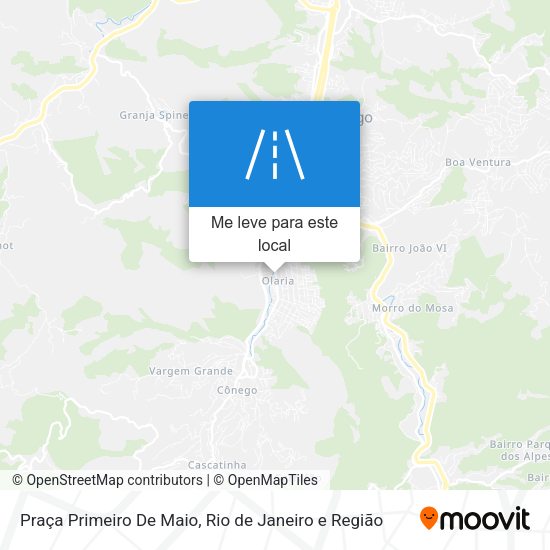 Praça Primeiro De Maio mapa