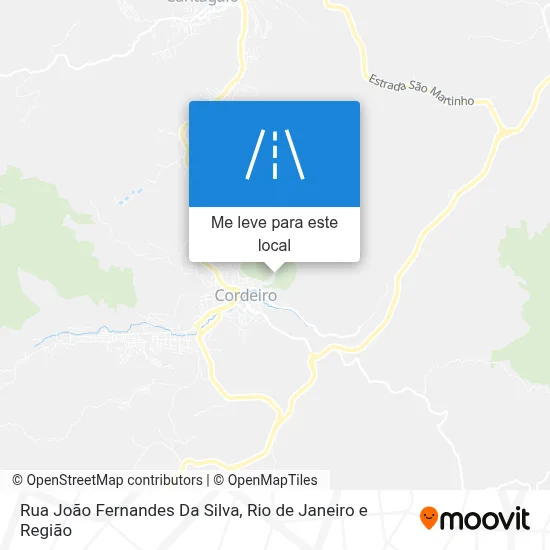 Rua João Fernandes Da Silva mapa