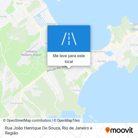Rua João Henrique De Souza mapa