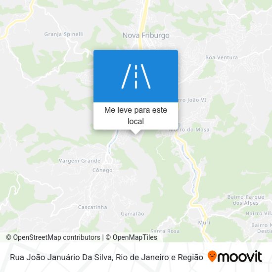 Rua João Januário Da Silva mapa