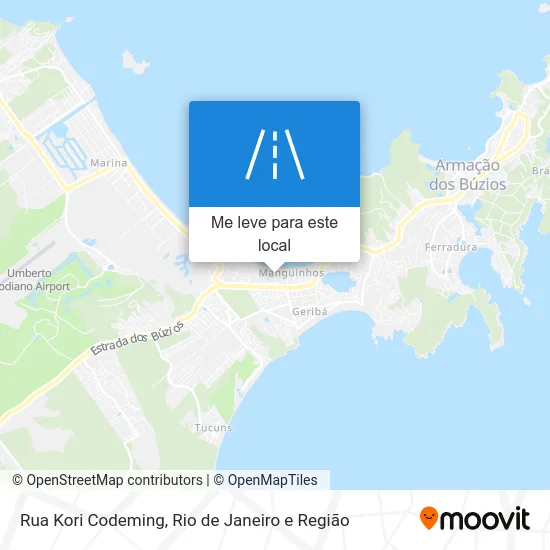 Rua Kori Codeming mapa