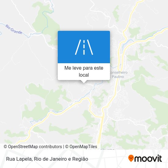 Rua Lapela mapa