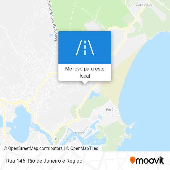 Rua 146 mapa