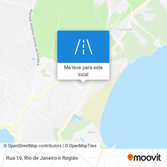 Rua 19 mapa