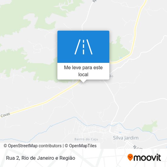 Rua 2 mapa