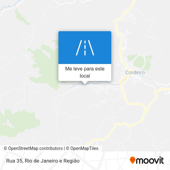 Rua 35 mapa