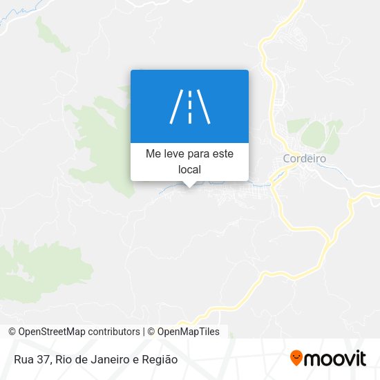Rua 37 mapa