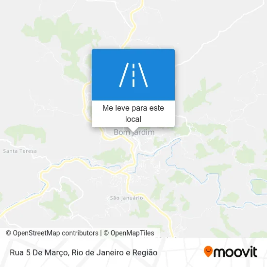 Rua 5 De Março mapa