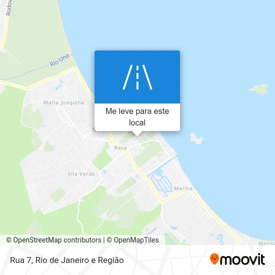 Rua 7 mapa