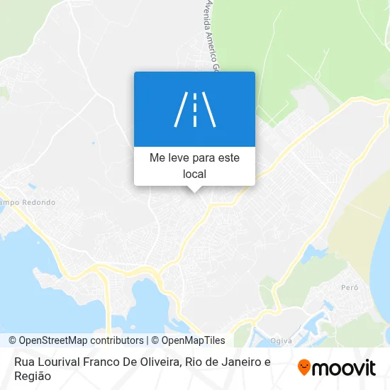 Rua Lourival Franco De Oliveira mapa