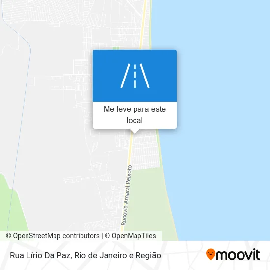 Rua Lírio Da Paz mapa
