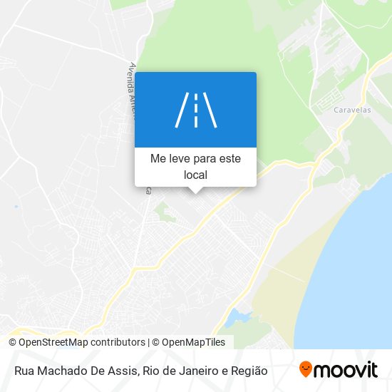 Rua Machado De Assis mapa