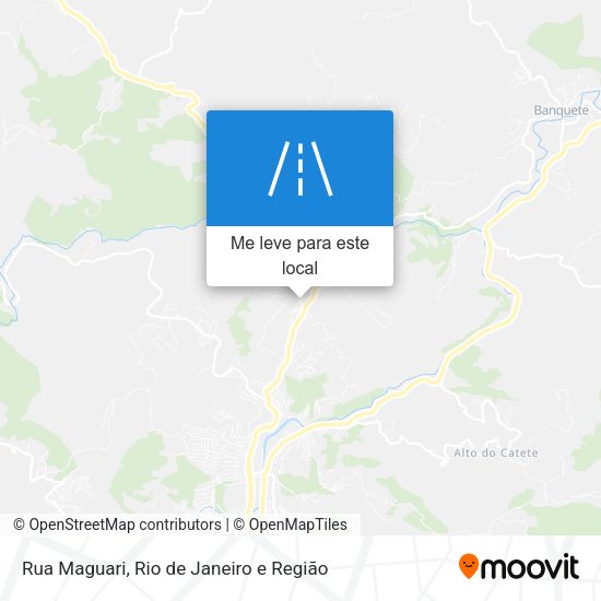 Rua Maguari mapa