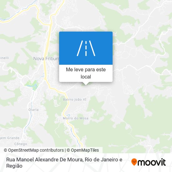 Rua Manoel Alexandre De Moura mapa