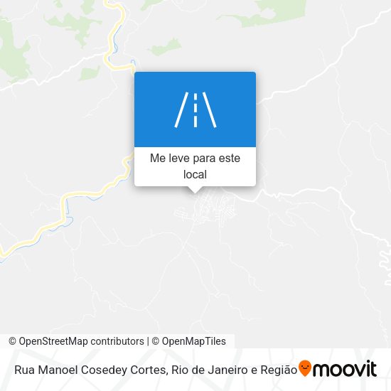 Rua Manoel Cosedey Cortes mapa