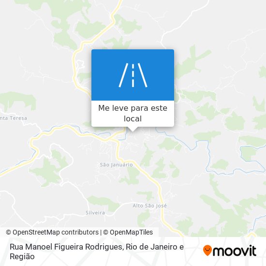 Rua Manoel Figueira Rodrigues mapa